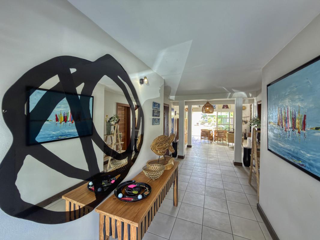 26.Location villa 4 chambres piscine saint françois guadeloupe - Vue mer